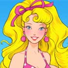 Barbie at the Beach Dress Up Game