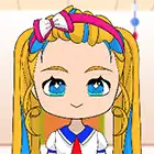 Chibi Dress Up and Coloring