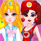 Cosplay Gamer Girls Dress Up Game